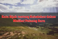 Kata Bijak tentang Keindahan dalam Melihat Peluang Baru Kata Bijak tentang Keindahan dalam Melihat Peluang Baru