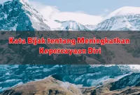 Kata Bijak tentang Meningkatkan Kepercayaan Diri