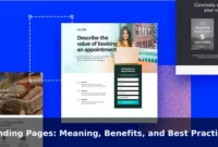 Landing Pages: Meaning, Benefits, and Best Practices