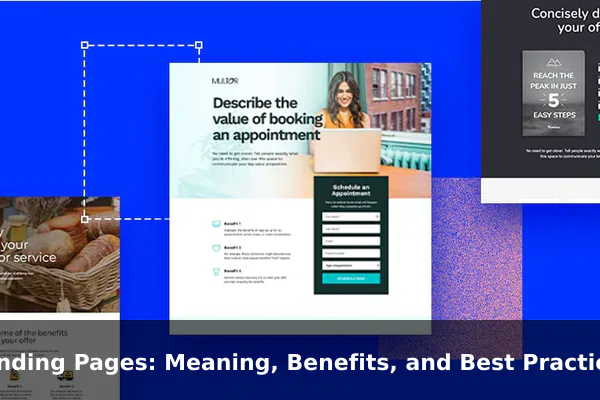 Landing Pages: Meaning, Benefits, and Best Practices