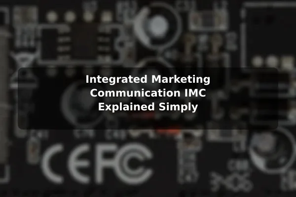 Integrated Marketing Communication (IMC) Explained Simply