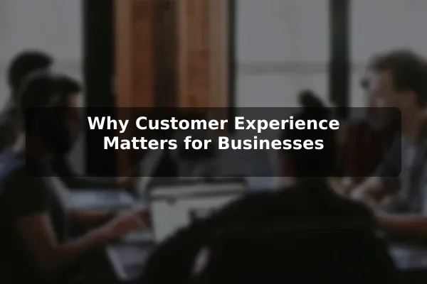 Why Customer Experience Matters for Businesses