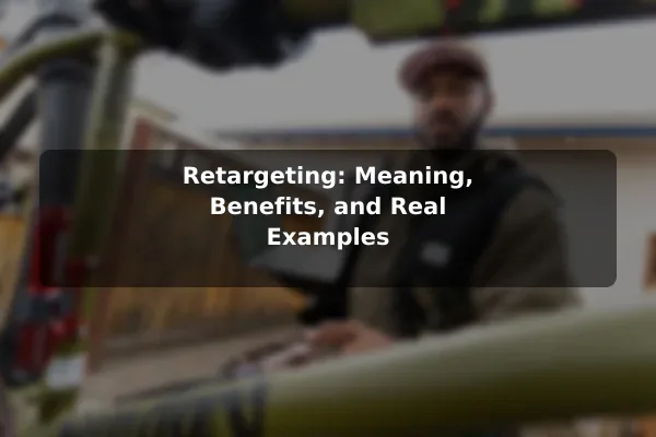 Retargeting: Meaning, Benefits, and Real Examples