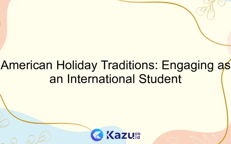 American Holiday Traditions: Engaging as an International Student