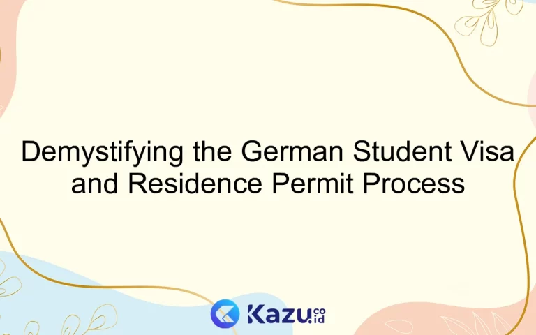 Demystifying the German Student Visa and Residence Permit Process