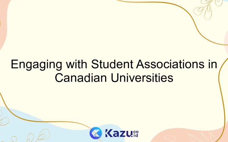 Engaging with Student Associations in Canadian Universities