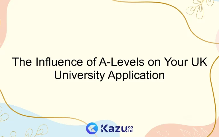 The Influence of A-Levels on Your UK University Application