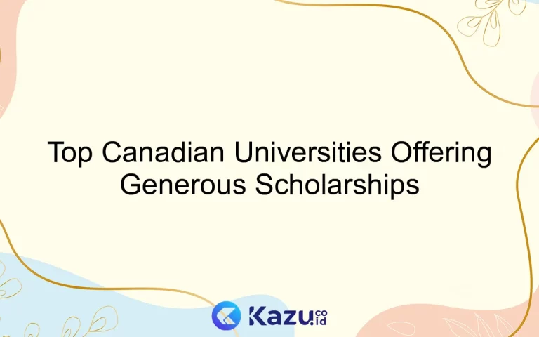 Top Canadian Universities Offering Generous Scholarships