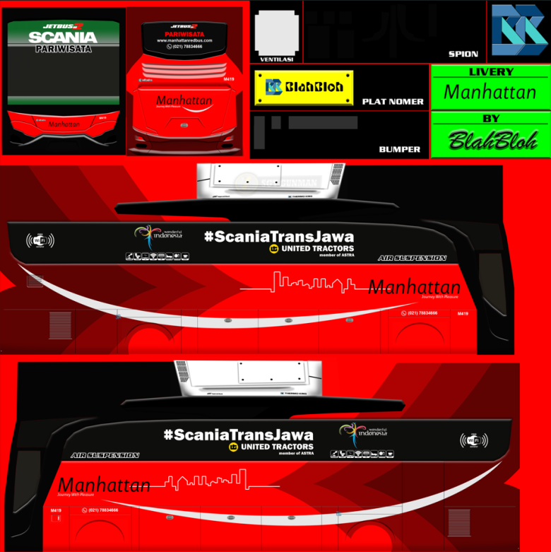 30+ Download Livery BUSSID Yudistira HD, Keren Super Langka!