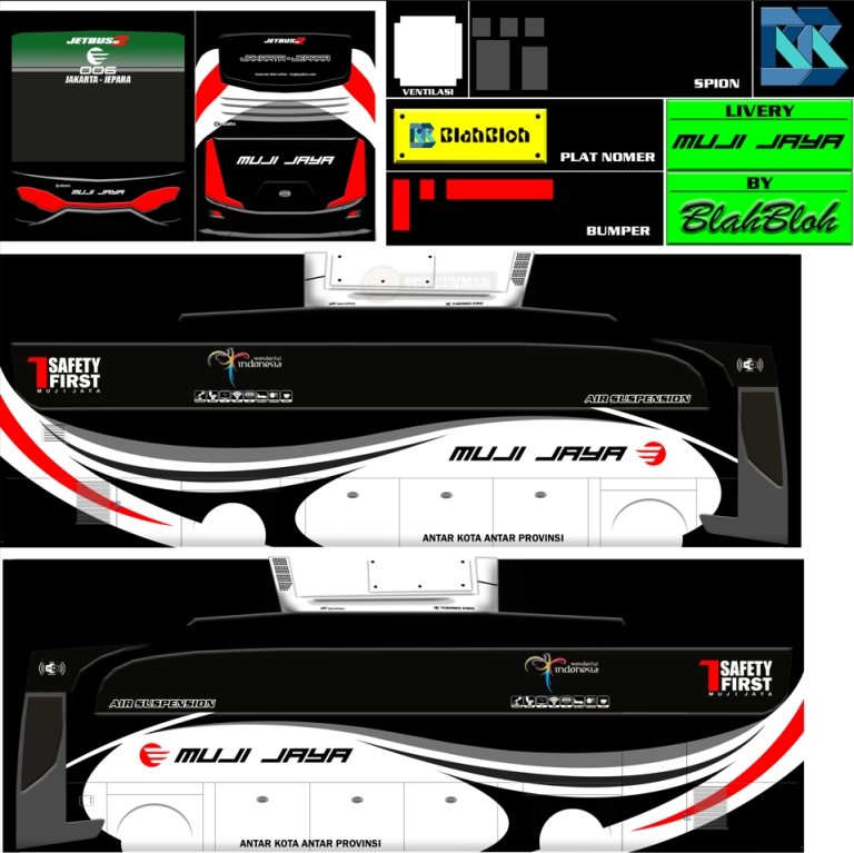 30+ Download Livery BUSSID Yudistira HD, Keren Super Langka!