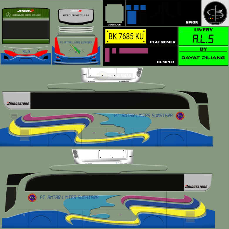 30+ Download Livery BUSSID Yudistira HD, Keren Super Langka!