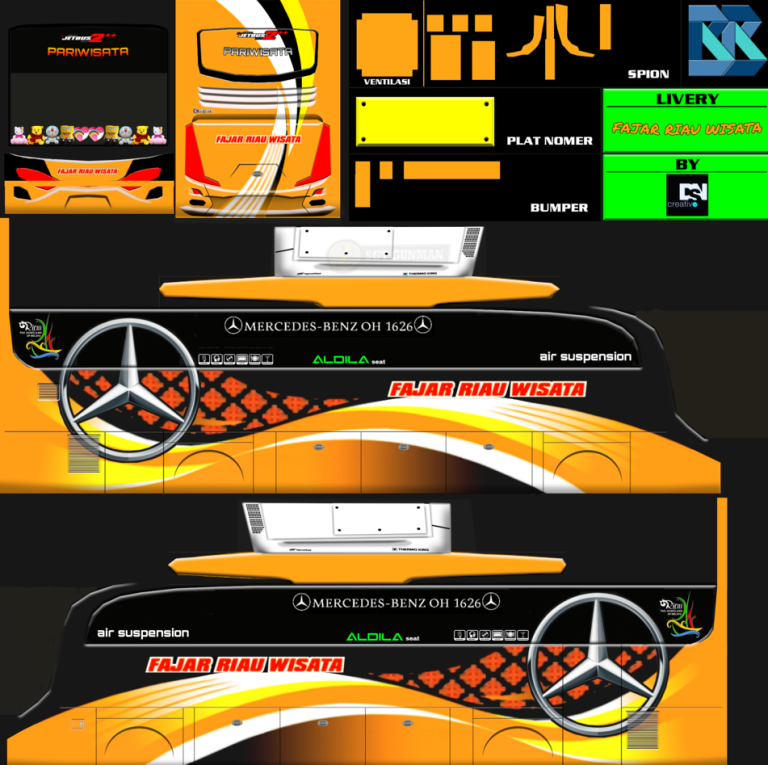 30+ Download Livery BUSSID Yudistira HD, Keren Super Langka!