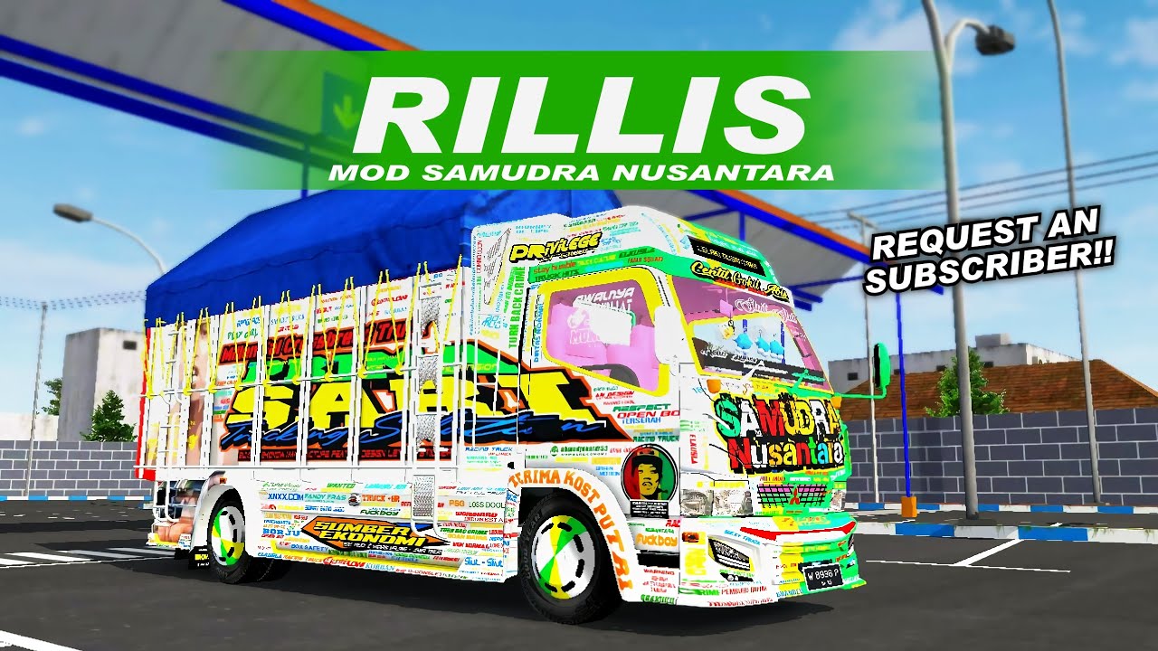 25+ Download MOD BUSSID Truck dan Livery Truck Siap Pakai
